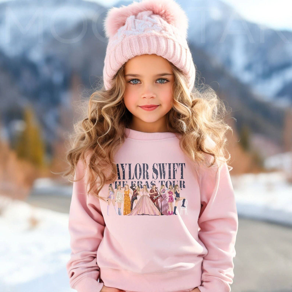 Iconic Music Tour Themed Kids' Sweatshirt