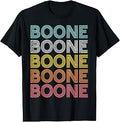 Boone Heart Men Women Kid Vintage T-Shirt