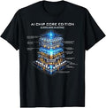 AI Chip -AI Core Edition â€“ Neural Processor Blueprint Design T-Shirt