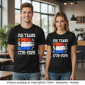 250Th American Flag Vintage 4Th July 1776-2026