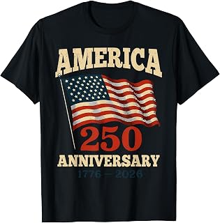 250th USA Patriotic 4th of July T-Shirt