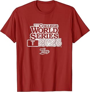 2026 College World Series - Troy Trojans Baseball T-Shirt