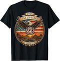 USA 250 US Highway 66 Mother Road Anniversary 100 Years T-Shirt