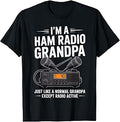 Funny Ham Radio Art for Men Amateur Radio Operator Ham Radio T-Shirt