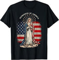 Patroness of The USA Blessed Virgin Mary Catholic Art T-Shirt