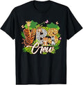 VBS Crew Vacation Bible School Jungle Animals Adventures T-Shirt