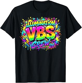 Vbs Crew 2026 Vacation Bible School Crew Leader Church Camp T-Shirt