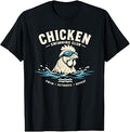 Chicken Swimming Animal Lovers T-Shirt