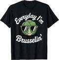 Brussels Sprouts Art for Men Women Veggie Brussels Sprout T-Shirt