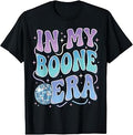 in My Boone Era Funny Boone Heart Men Women Kids Groovy T-Shirt