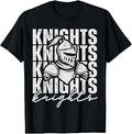 Vintage Knight Inspirational Athletic School Mascot Game Day T-Shirt