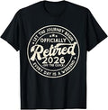 Officially Retired 2026 Men Women Retirement Party T-Shirt