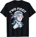 Two Fiddy 250 George Washington Funny 4th of July T-Shirt