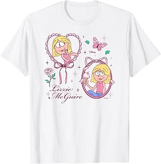 Lizzie McGuire Girl Ribbons and Roses T-Shirt