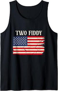 Two Fiddy 250th Anniversary 4th of July Tank Top