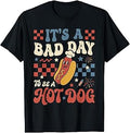 Its A Bad Day to Be A Hot Dog Funny 4th of July Men Women T-Shirt