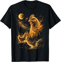 Cute Chicken Graphic Tee Boys Men Vintage Farm Animal T-Shirt