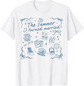 The Summer I Turned Married Bride to Be Bachelorette Party T-Shirt