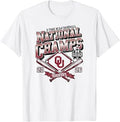 Oklahoma Sooners National Champs 2026 Baseball CWS Retro T-Shirt