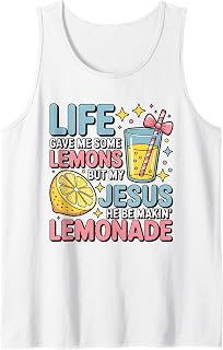 My Jesus be Making Lemonade Christian Bible Tank Top