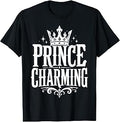 Prince Charming Fun Fairy Halloween Lazy Costume T-Shirt
