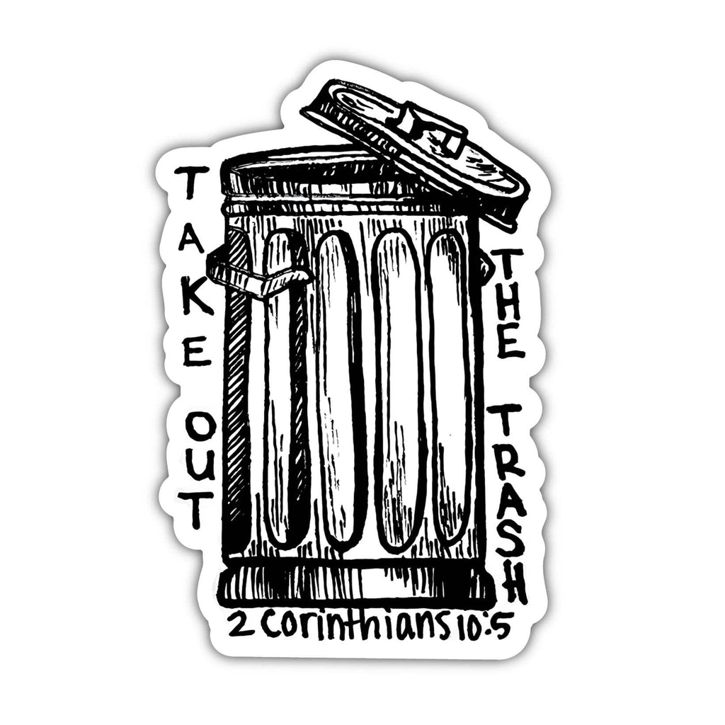 Take Out the Trash Hydroflask Sticker