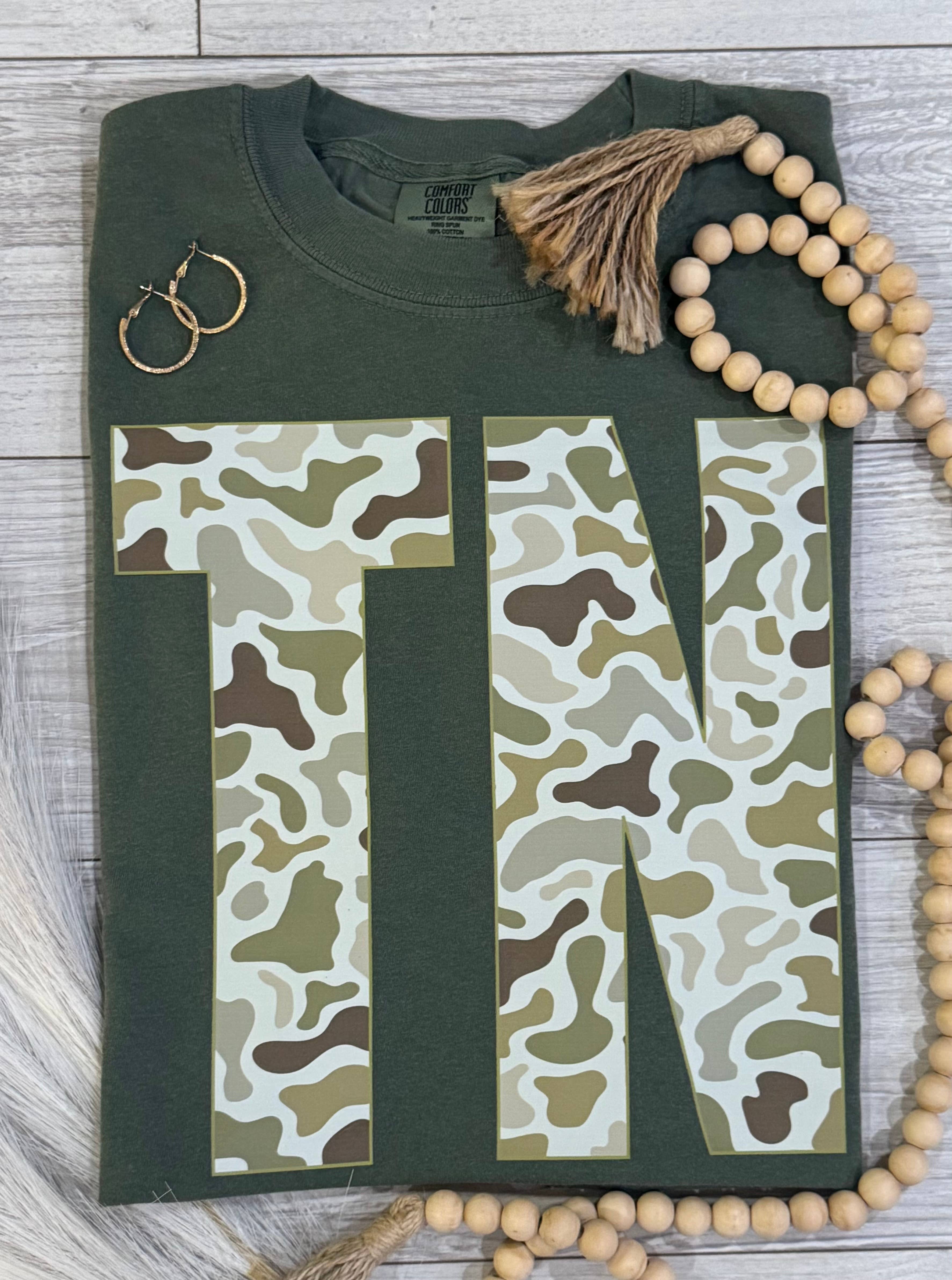 Tn Camo State Tee