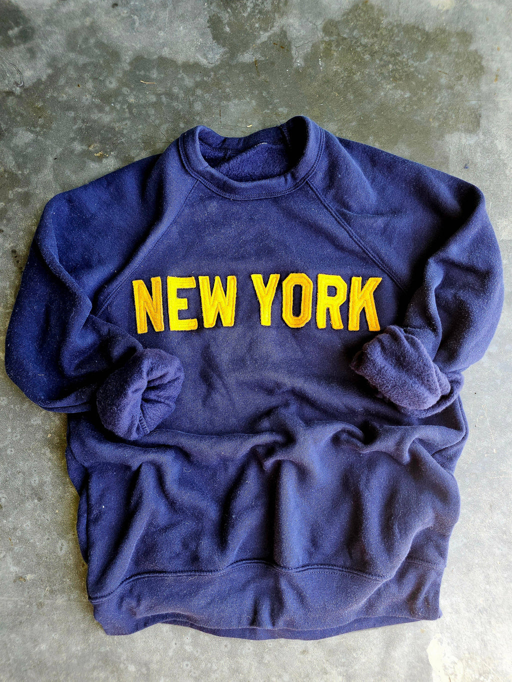 The Athletic - Vintage Felt Crewneck Sweatshirt