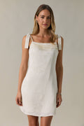 Sleeveless Cowl Neck Shoulder Straps Slip Dress