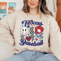 Retro Texas Rangers Game Day Crewneck Sweatshirt
