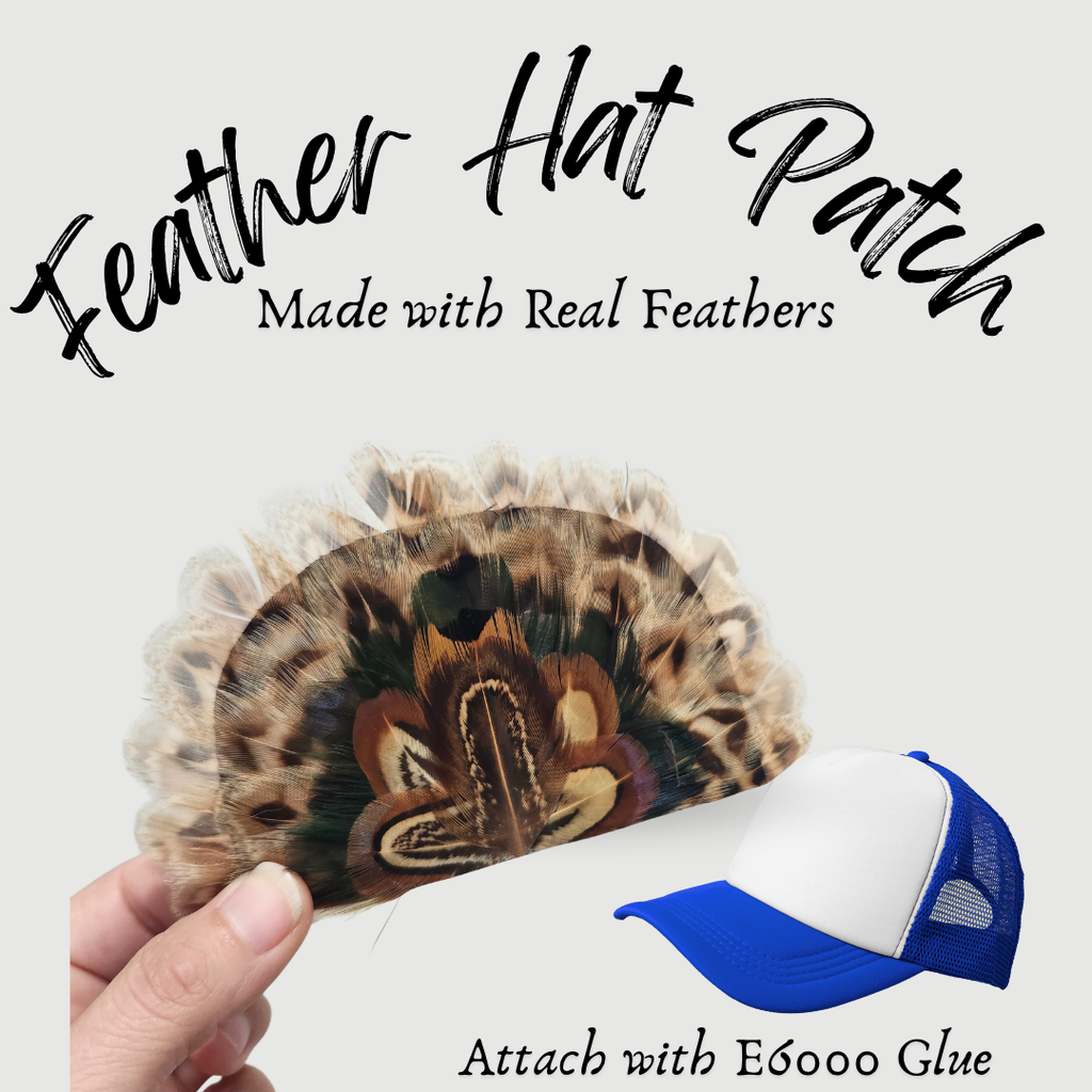 Western Feather Fans Patch Diy Trucker Hat Hat Bar Supplies