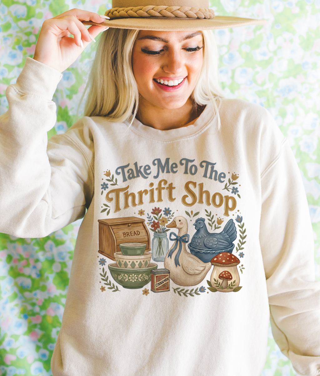 Take Me To the Thrift Shop - Tee or Sweatshirt