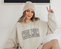 Cool Mom, Embroidered Mom Sweatshirt, Gift For Mom
