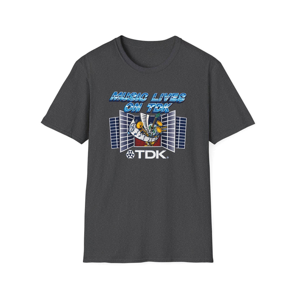 Retro Boombox Tdk Graphic Tape Deck T-Shirt