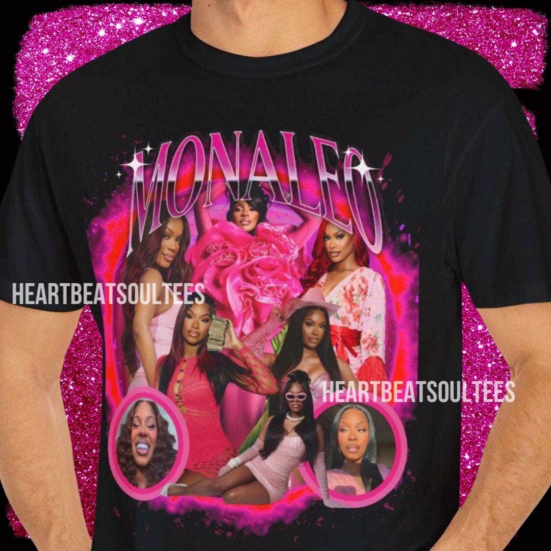 Monaleo Bootleg Tee – Vintage 90s Tour Merch Shirt