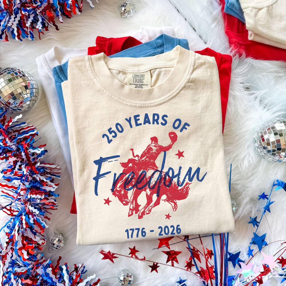 250 Years of Freedom Western Tee