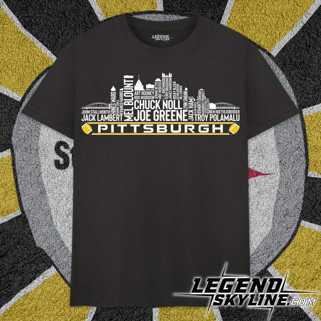 Pittsburgh Football Legends Skyline Shirt