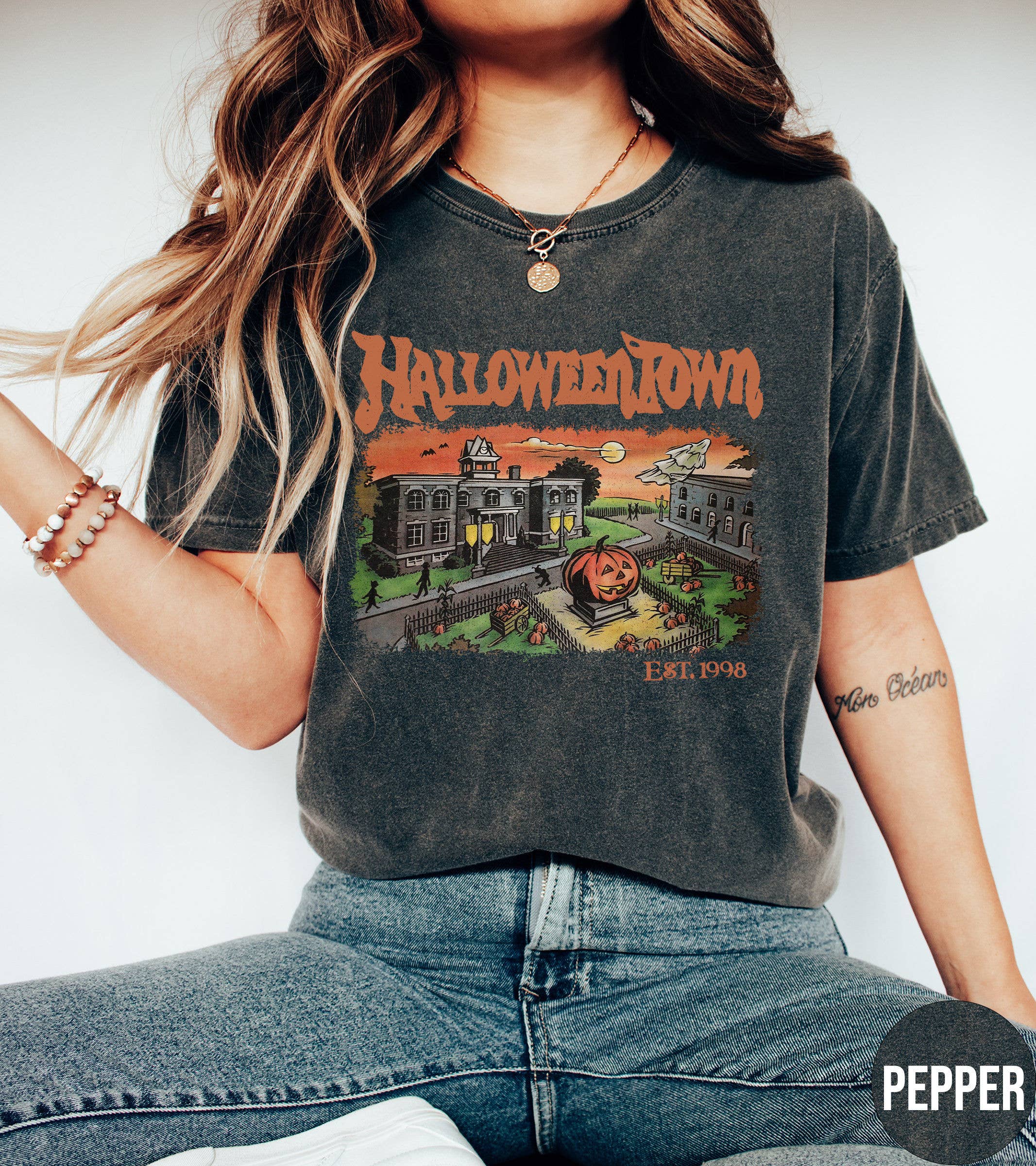 Retro Halloweentown University Tee