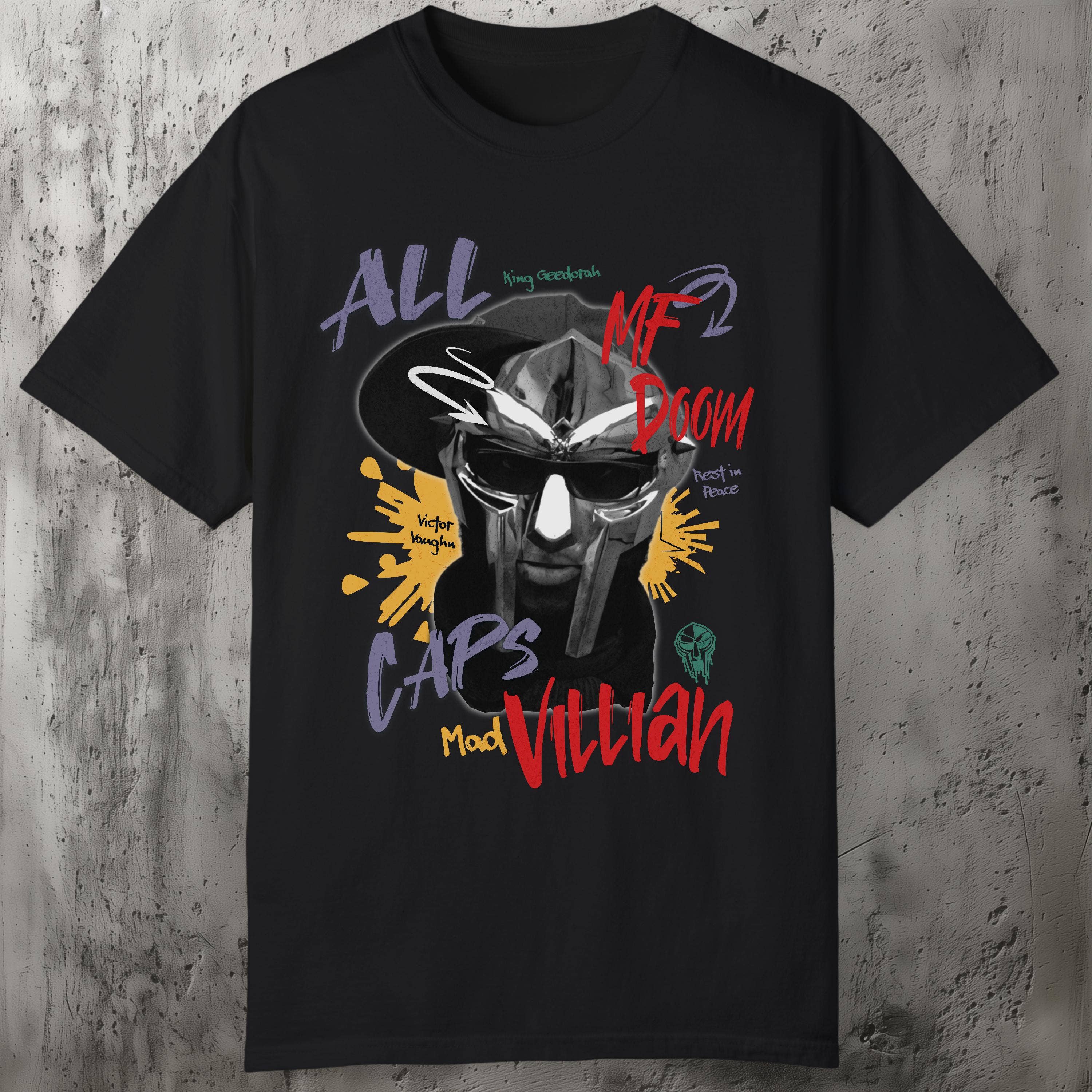 Mf Doom Retro Hip Hop Legend Tee