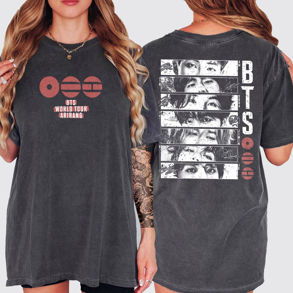 Bts World Tour Arirang Shirt – Comfort Colors K-Pop Merch