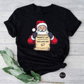 Kids Who Say 67 Santa Christmas Shirt