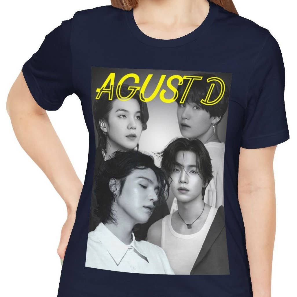 Agust D Bts Unisex T-Shirt - Suga Kpop Fan Gift Merch