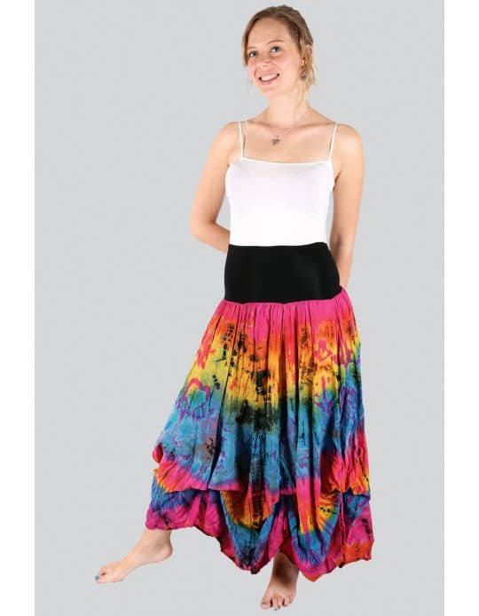 Tie-Dye Balloon Skirt (TH-752)