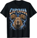 Capybara Vintage Meme 90s Heavy Retro Capybara Animal Lover T-Shirt
