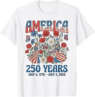 Americas 250th Birthday 4th July Anniversary USA 250 Women T-Shirt