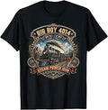 Big Boy 4014 Steam Engine Locomotive Train Vintage Railroad T-Shirt