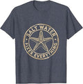 Salt Water Fixes Everything Funny Bikini Design T-Shirt