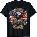 Big Boy 4014 Train USA 250th Anniversary Patriotic American T-Shirt