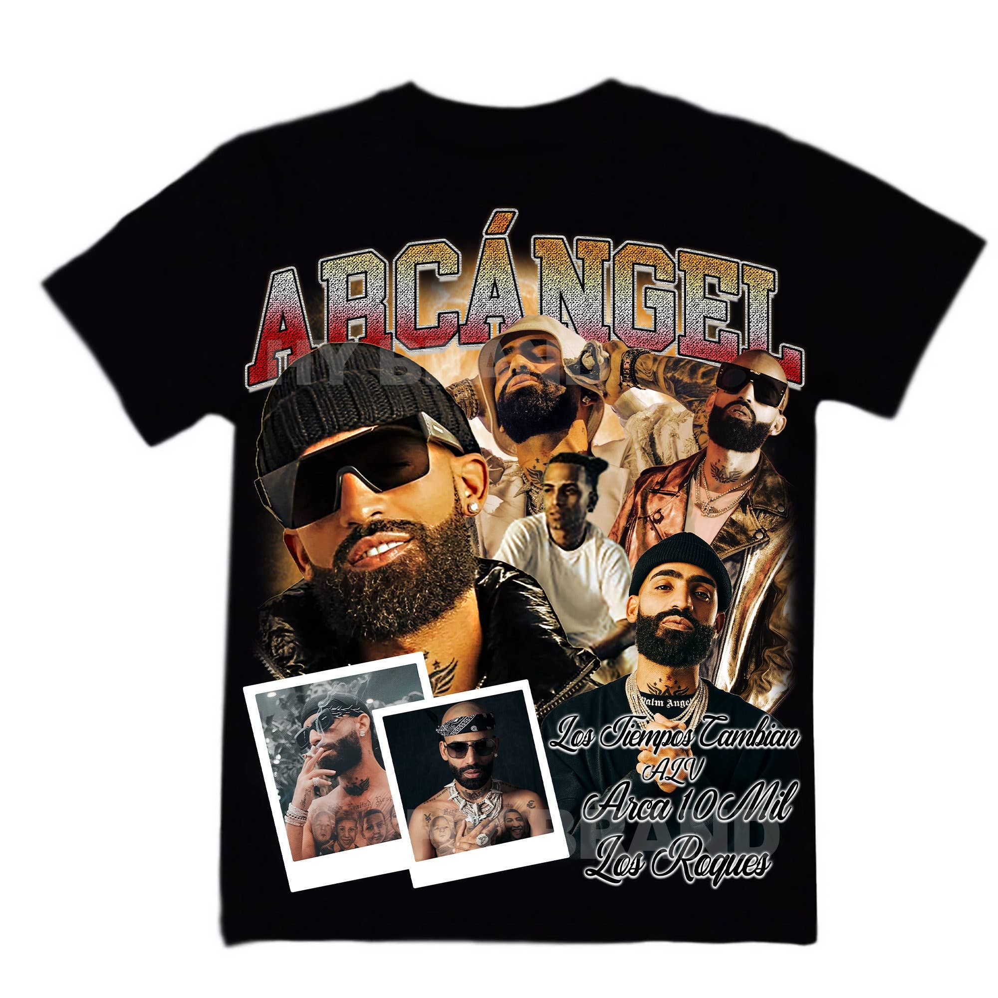 Arcángel Rap Tee Jumbo Graphic Savage Mode Hip Hop Rare
