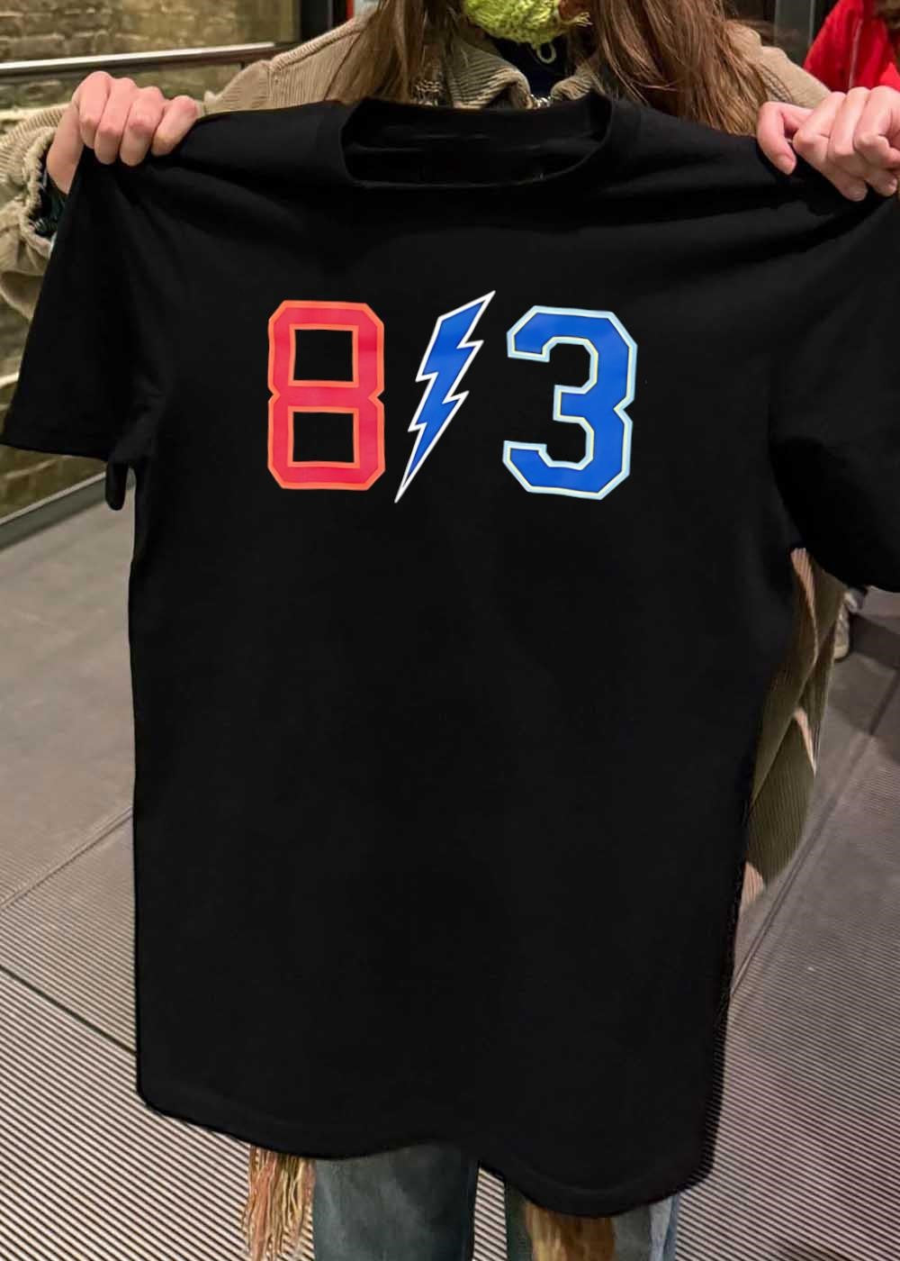 83 Lightning Bolt Athletics Fan Gear Shirt